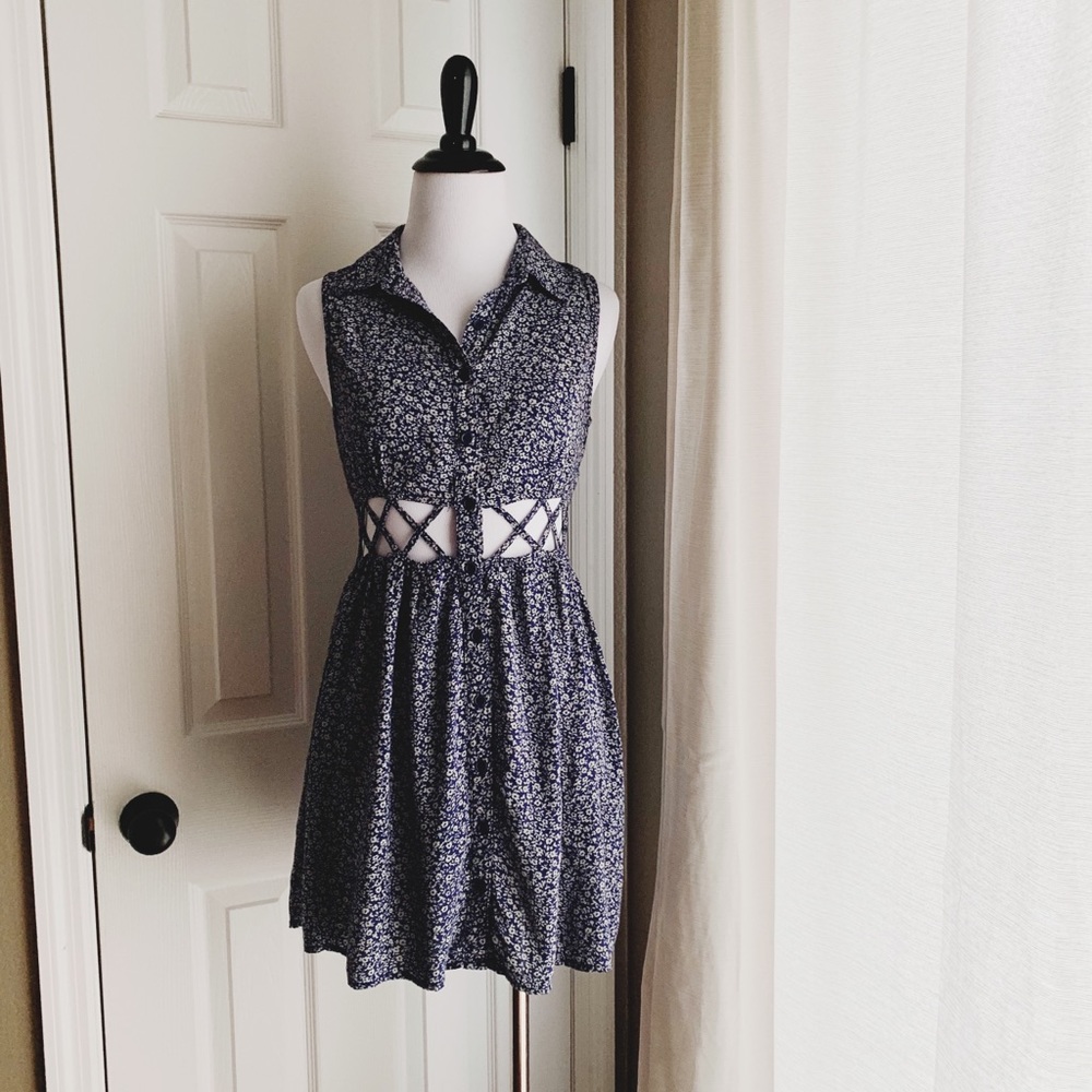 Adorable Floral Summer Dress